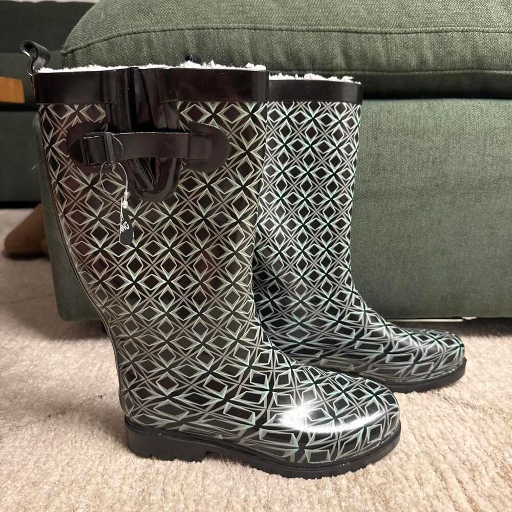 Capelli New York Women's Lined Rain Boots